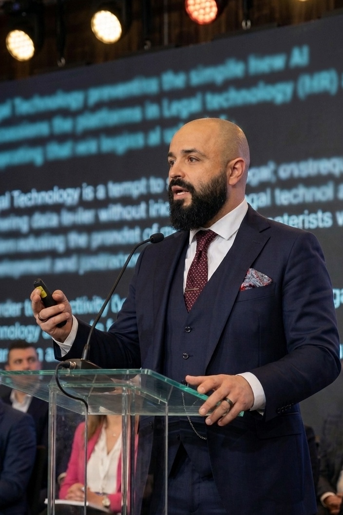 Toma Grosu - conferință Legal Technology